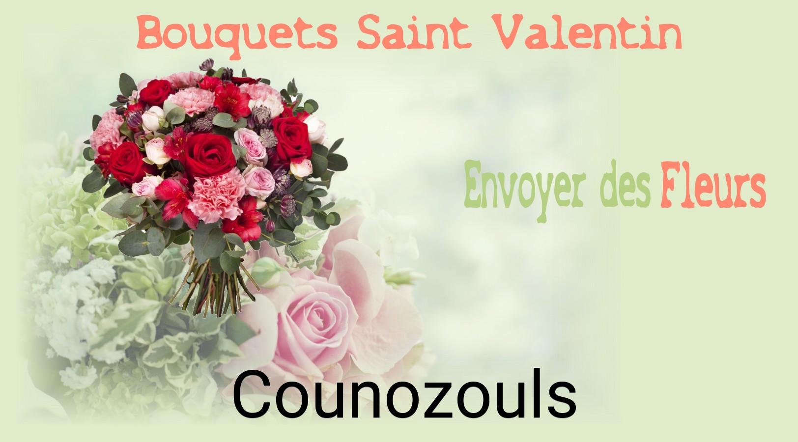 Roses de Saint-Valentin livrées à Counozouls